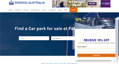 Desktop Screenshot of parkingaustralia.com.au
